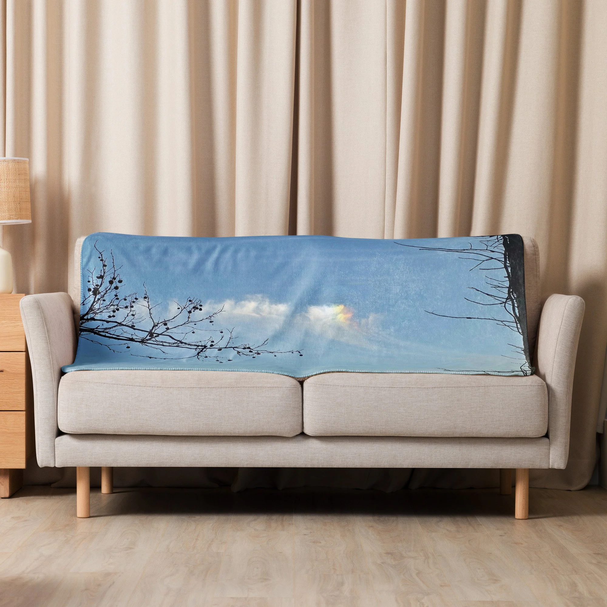 Clouds Sherpa blanket
