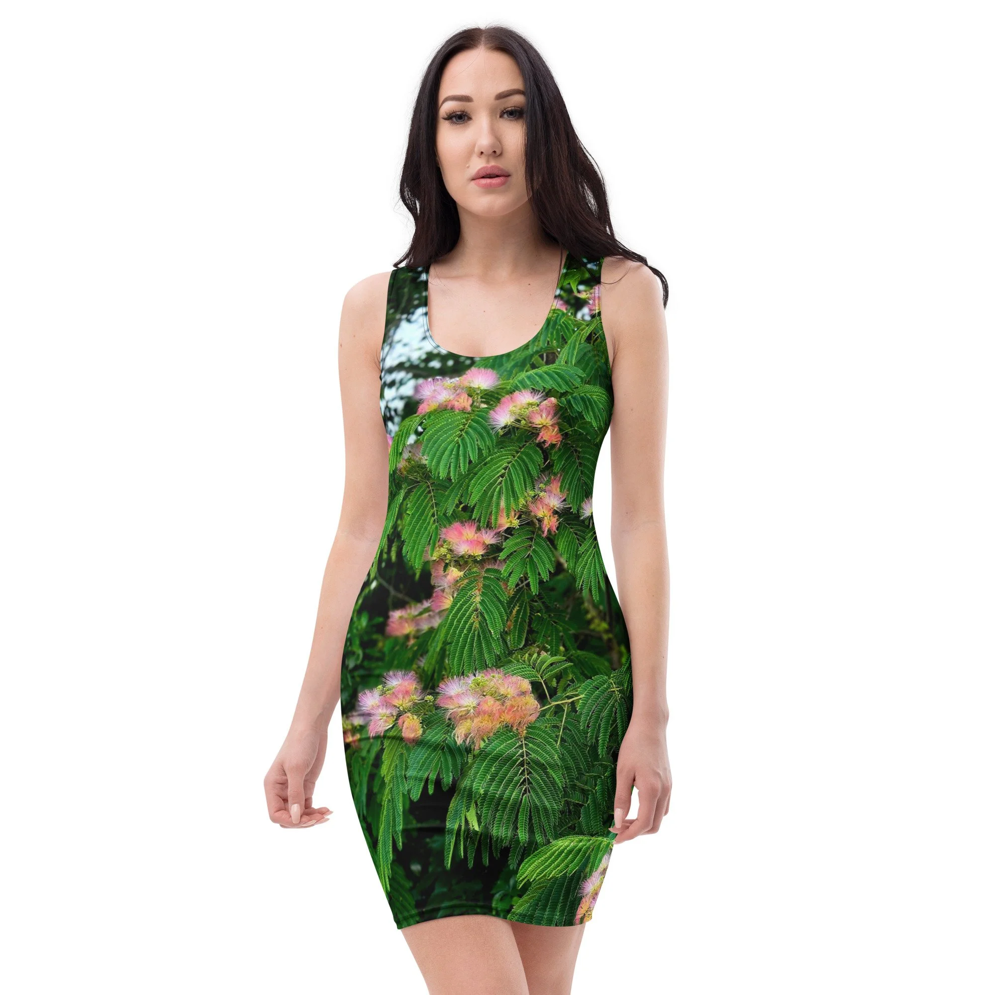 Mimosa Tree Bodycon dress
