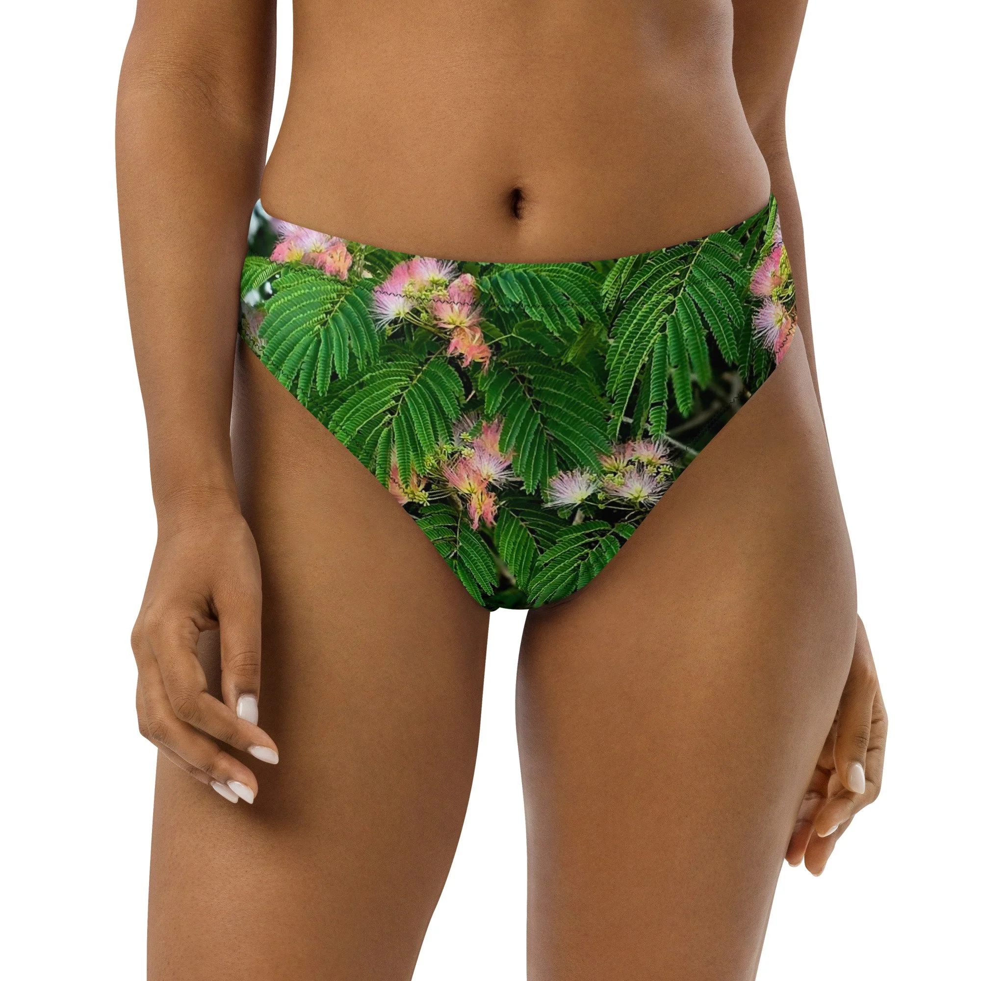 Mimosa Tree Recycled high-waisted bikini bottom