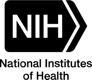 NIH logo with text "National Institutes of Health" beneath it.