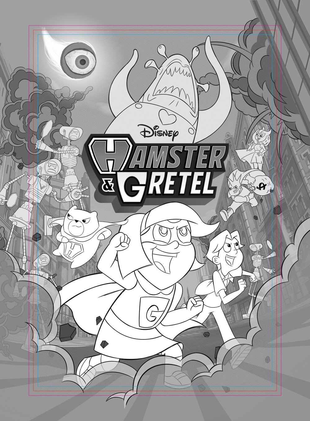 Final concept sketch for S2 poster design