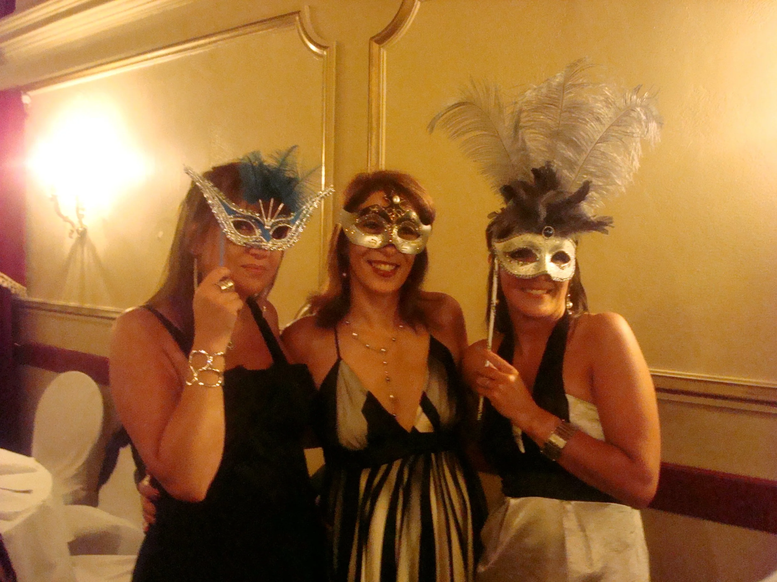 Masquerade ball at Regal Ballroom, Northcote, 15 March 2008.