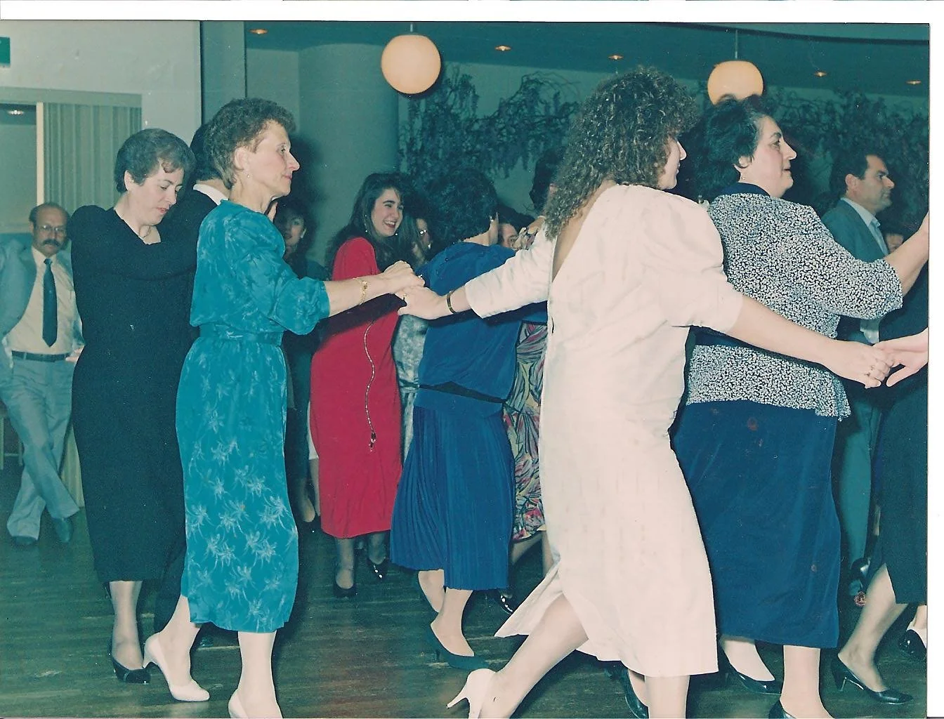 Dance at Arion Receptions, Fitzroy, 6 August 1988.
