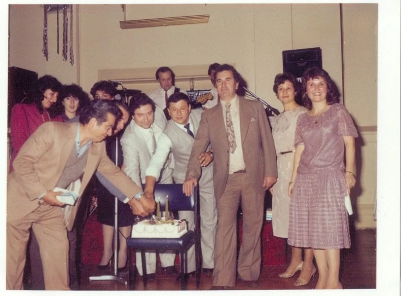New Year’s Eve at the Clifton Hill hall, 31 December 1983.