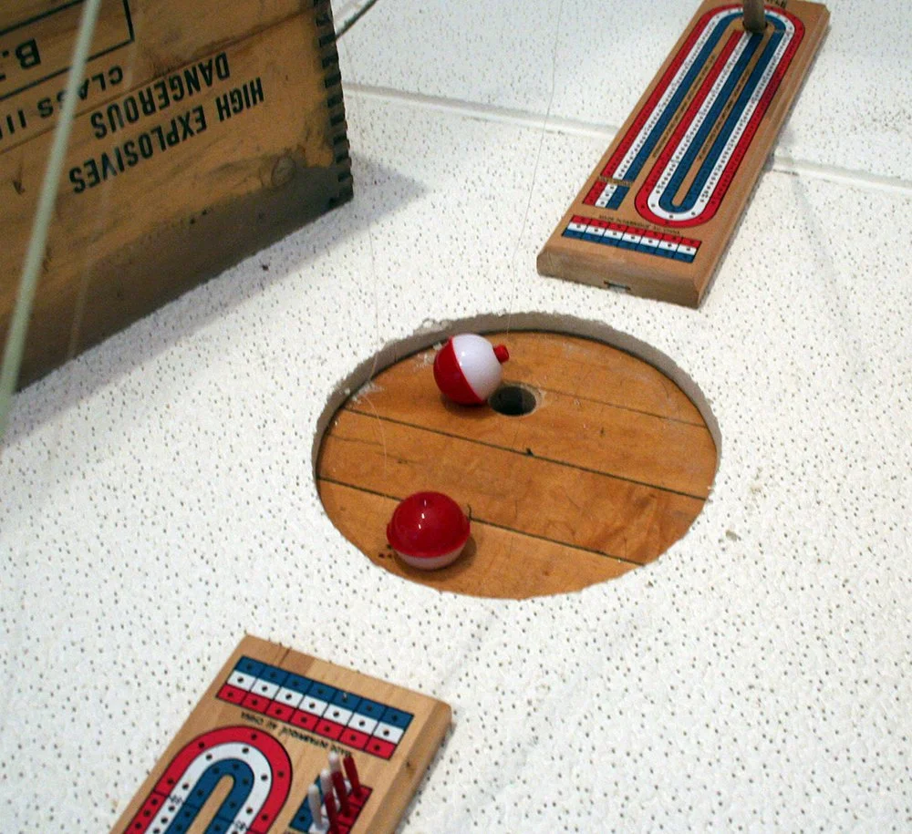 Office Ice Fishing Shack