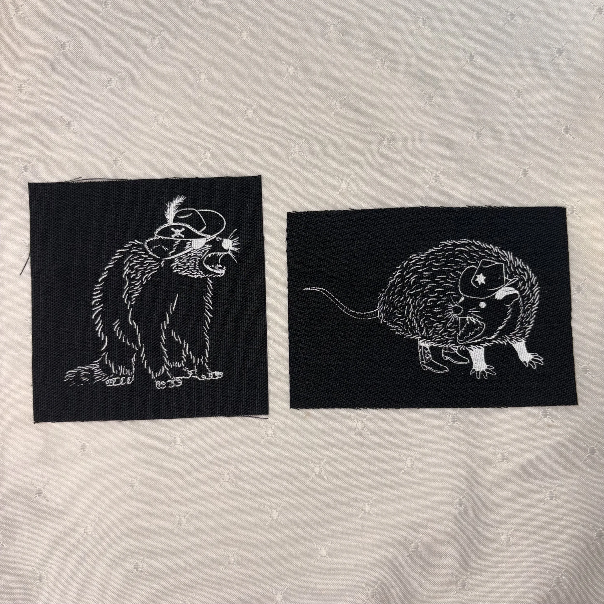 Raccoon & Possum Patches