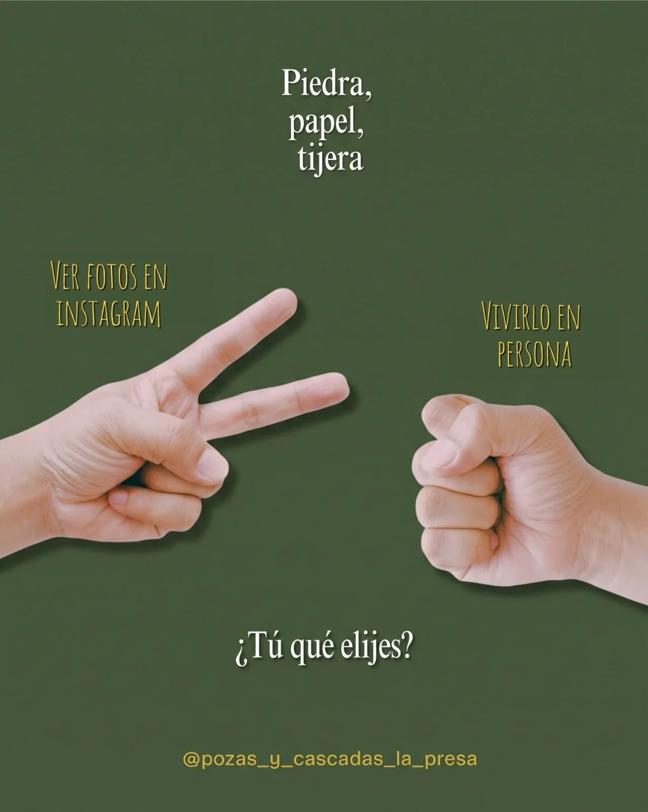 &iexcl;Piedra, papel o... escapada a la monta&ntilde;a! ⛰️✨
A veces nos pasamos los d&iacute;as esperando &ldquo;la fecha ideal&rdquo; o qued&aacute;ndonos en casa atrapados en la rutina, cuando lo que de verdad necesitamos es desconectar, respirar a