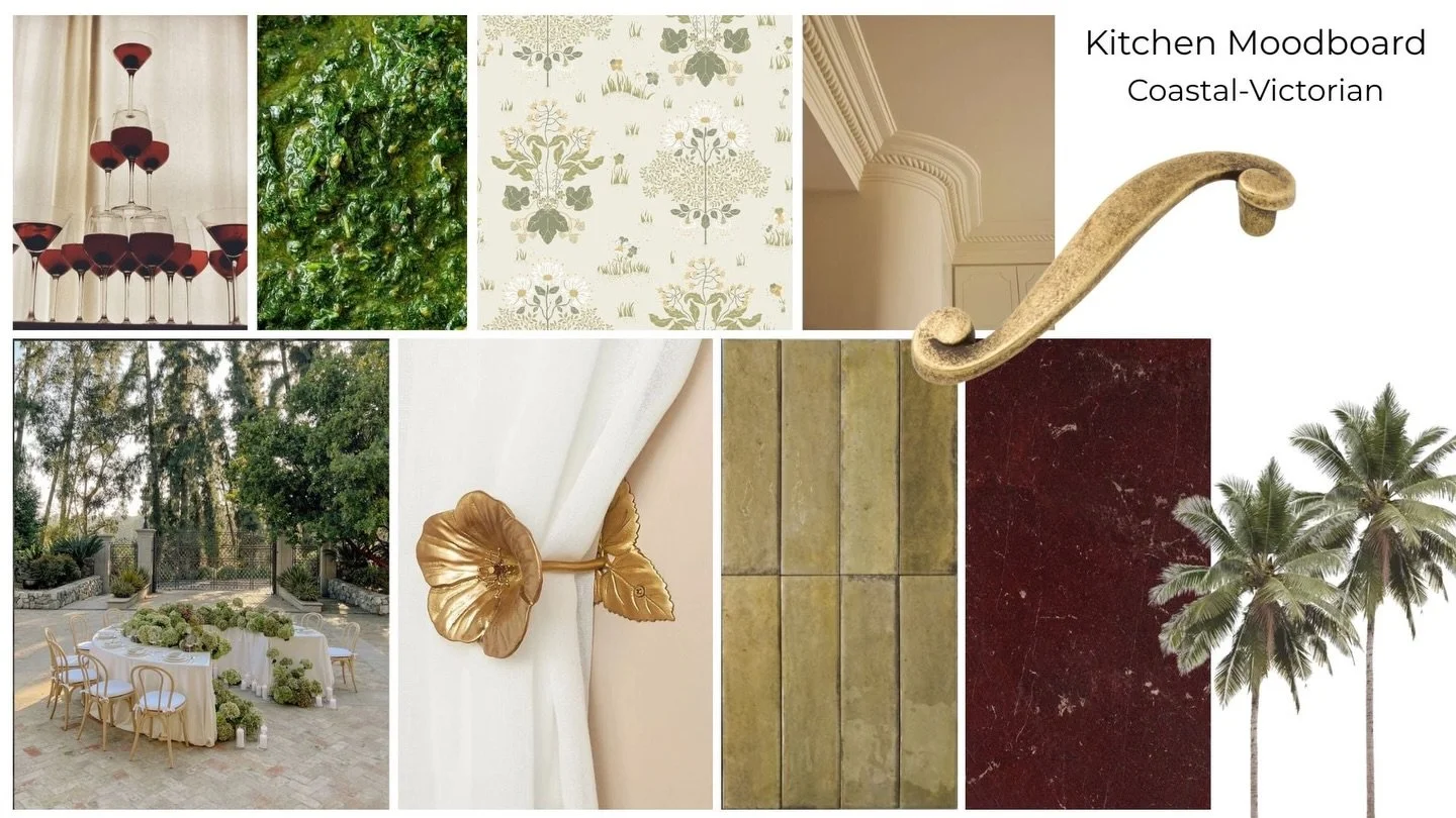 Here she is! The moodboard for the my small kitchen facelift. Progress shots to come!