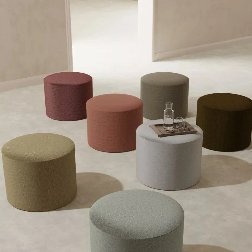I'm searching for the perfect fabric for custom bench seating. A few things to look for:

1. Fabric that is rated for upholstery.
2. High Martindale Scale/Wyzenbeek - this means the fabric has stood the test of time.
3. Pattern repeat measurements th