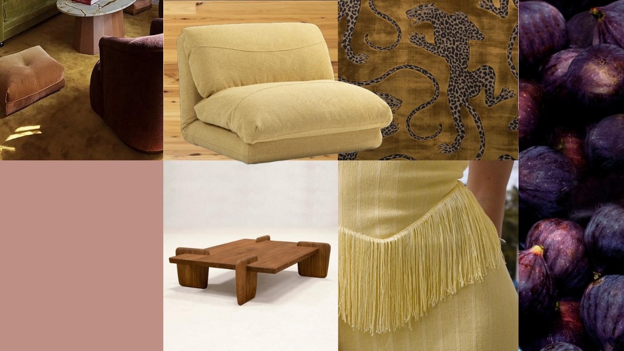 A recent moodboard that I personally am obsessed with. The brief was cozy, funky, leopard 🐆🫦