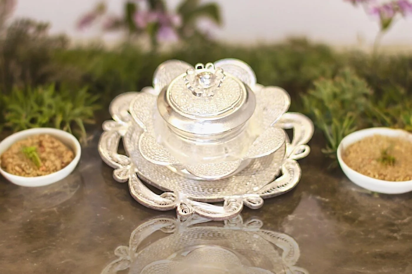 Calcutta Net Design Sindoor Box