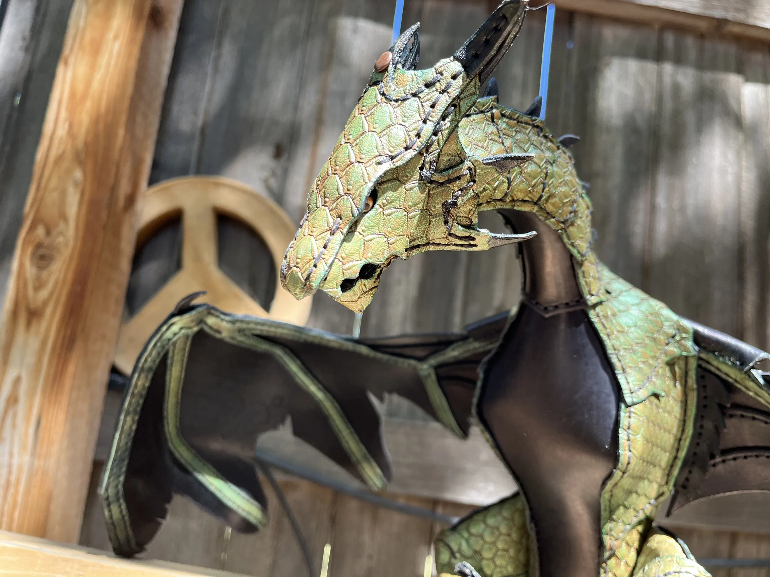 Heirloom Series - Dragon - Green and Black