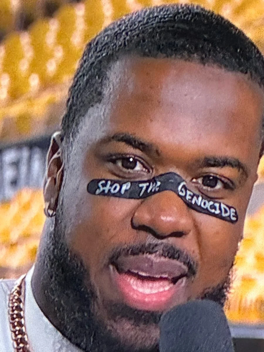 How many athletes really speak truth to power &mdash; and never waver when it comes to standing with the oppressed? Not many.

But when they do, it hits different. Because using your platform when innocent children are dying isn&rsquo;t &ldquo;contro