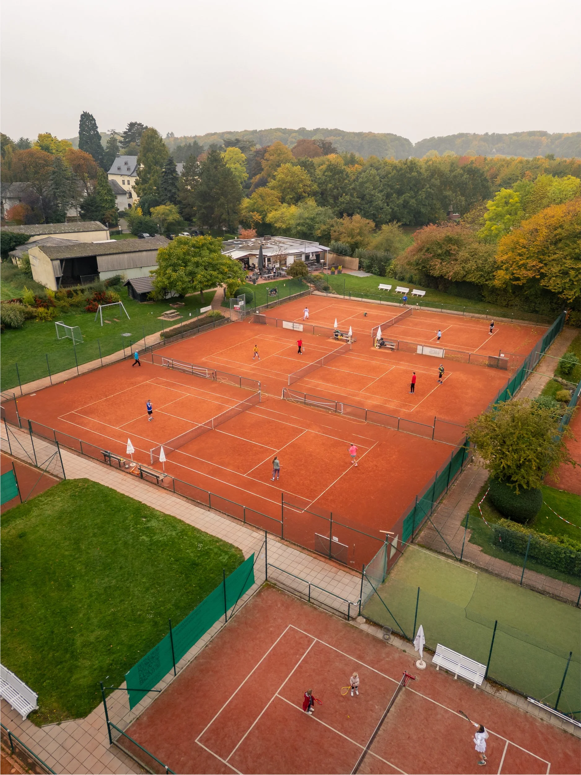 Tennisclub EC Wachtberg | Dronenaufnahmen | Fabian Dick Hochzeitsfotograf & Videograf