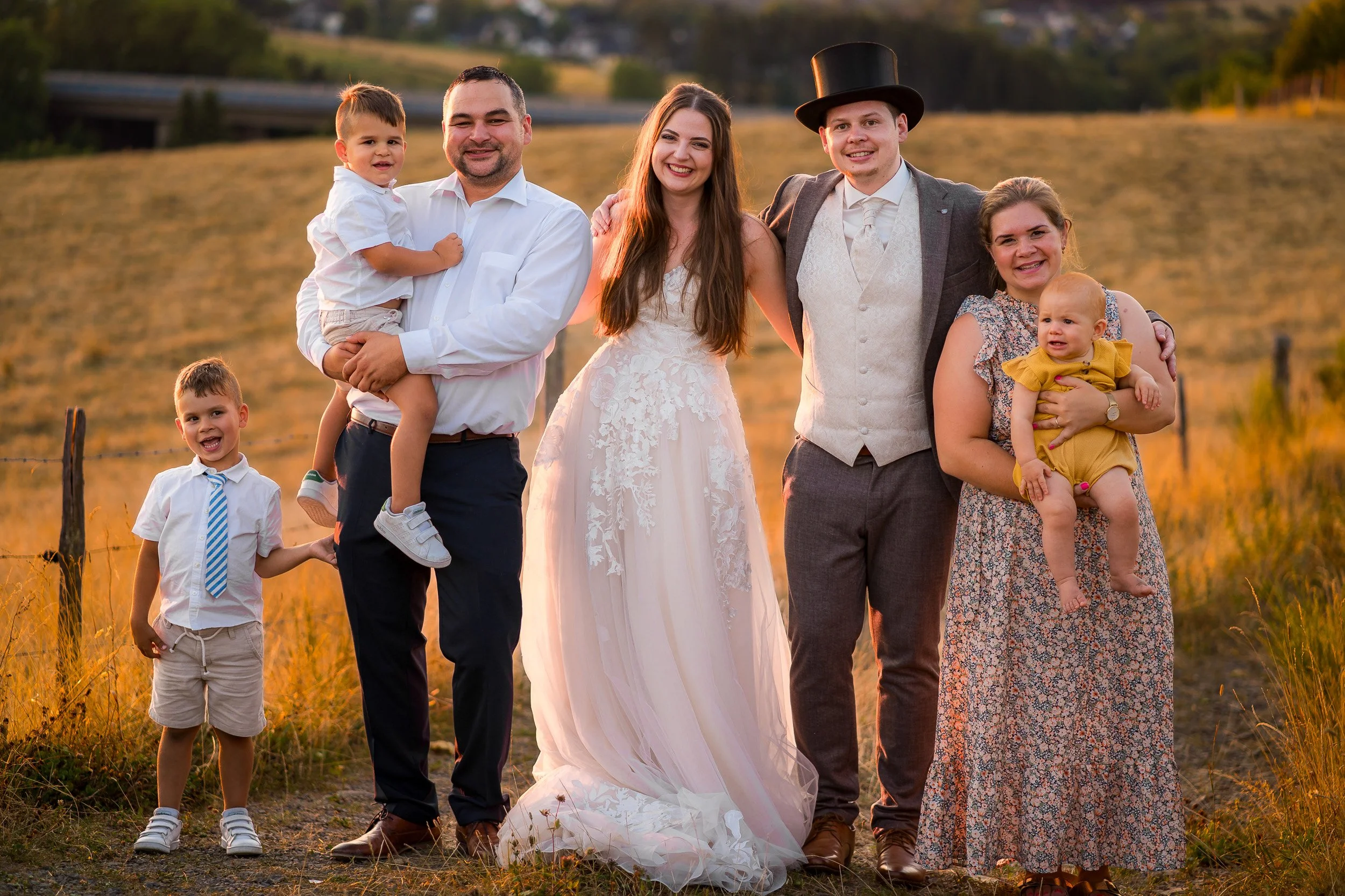 Hochzeit Gummersbach| Familienfotos | Sonnenuntergang | Fabian Dick Hochzeitsfotograf & Videograf