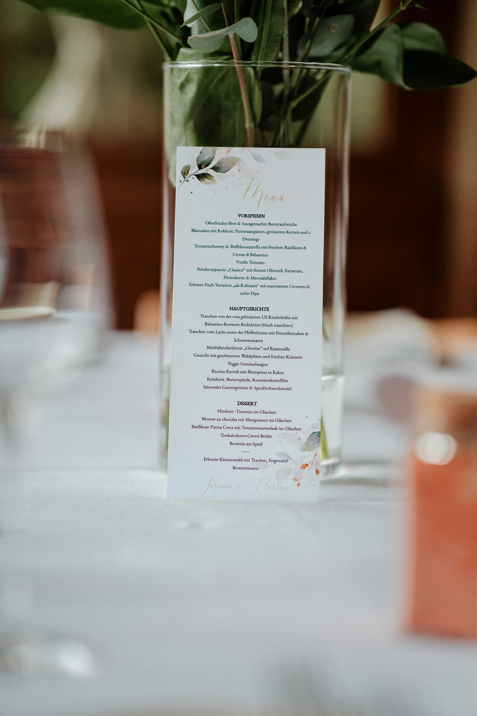 Obere Mühle Rengsdorf | / Hochzeitslocation | Speisekarte | Fabian Dick Hochzeitsfotograf & Videograf