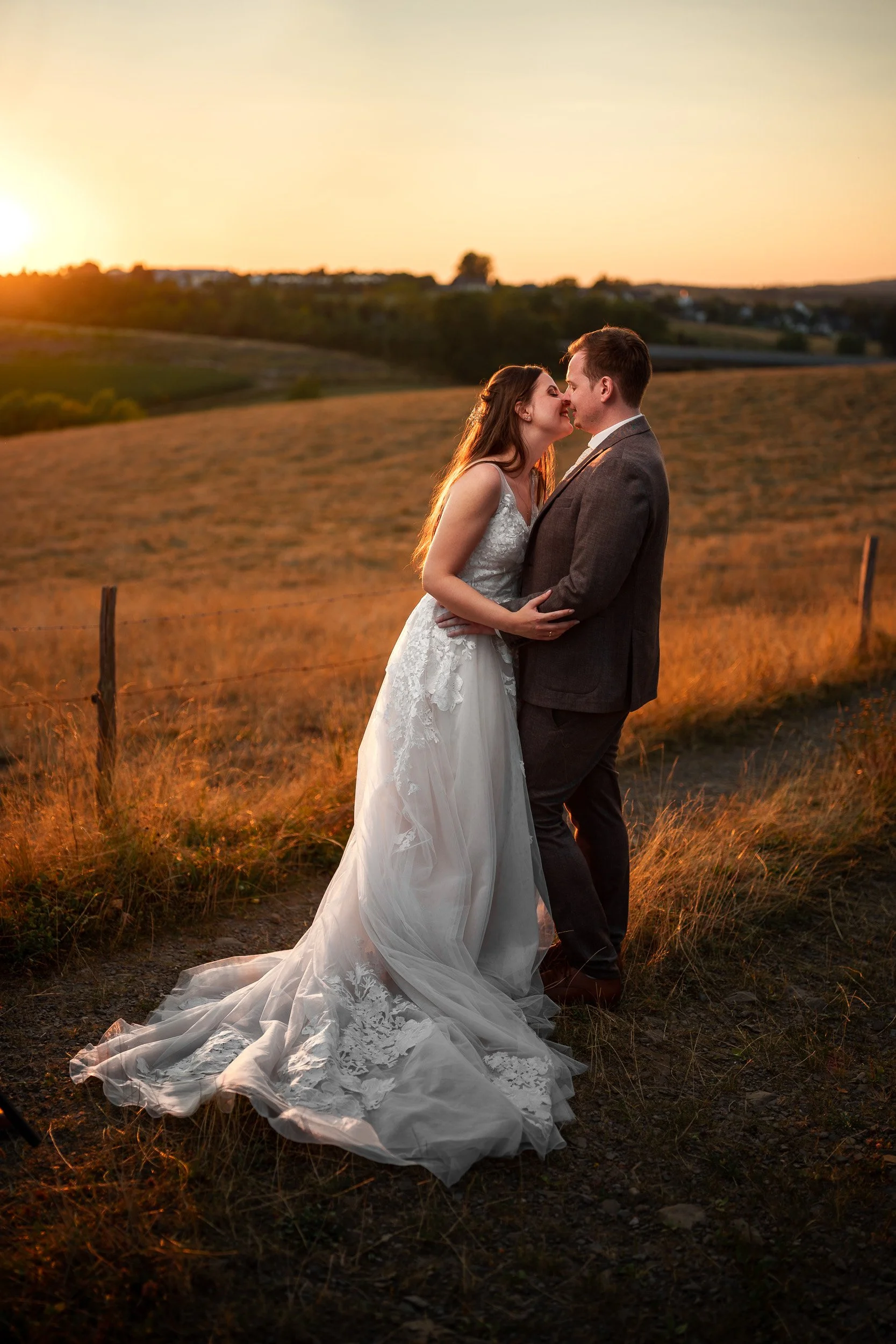 Hochzeit Gummersbach| Brautpaarshooting | Sonnenuntergang | Fabian Dick Hochzeitsfotograf & Videograf