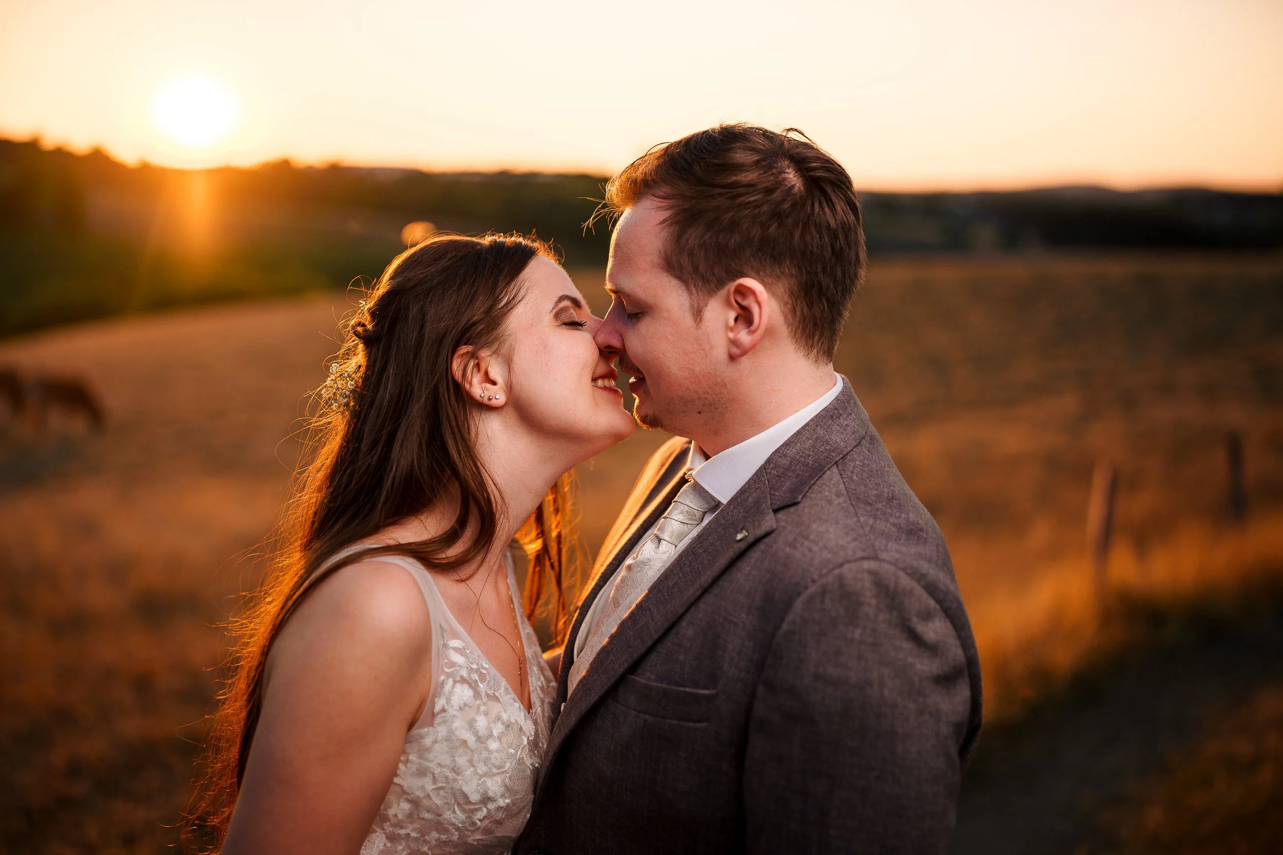 Hochzeit Gummersbach| Brautpaarshooting | Sonnenuntergang | Fabian Dick Hochzeitsfotograf & Videograf
