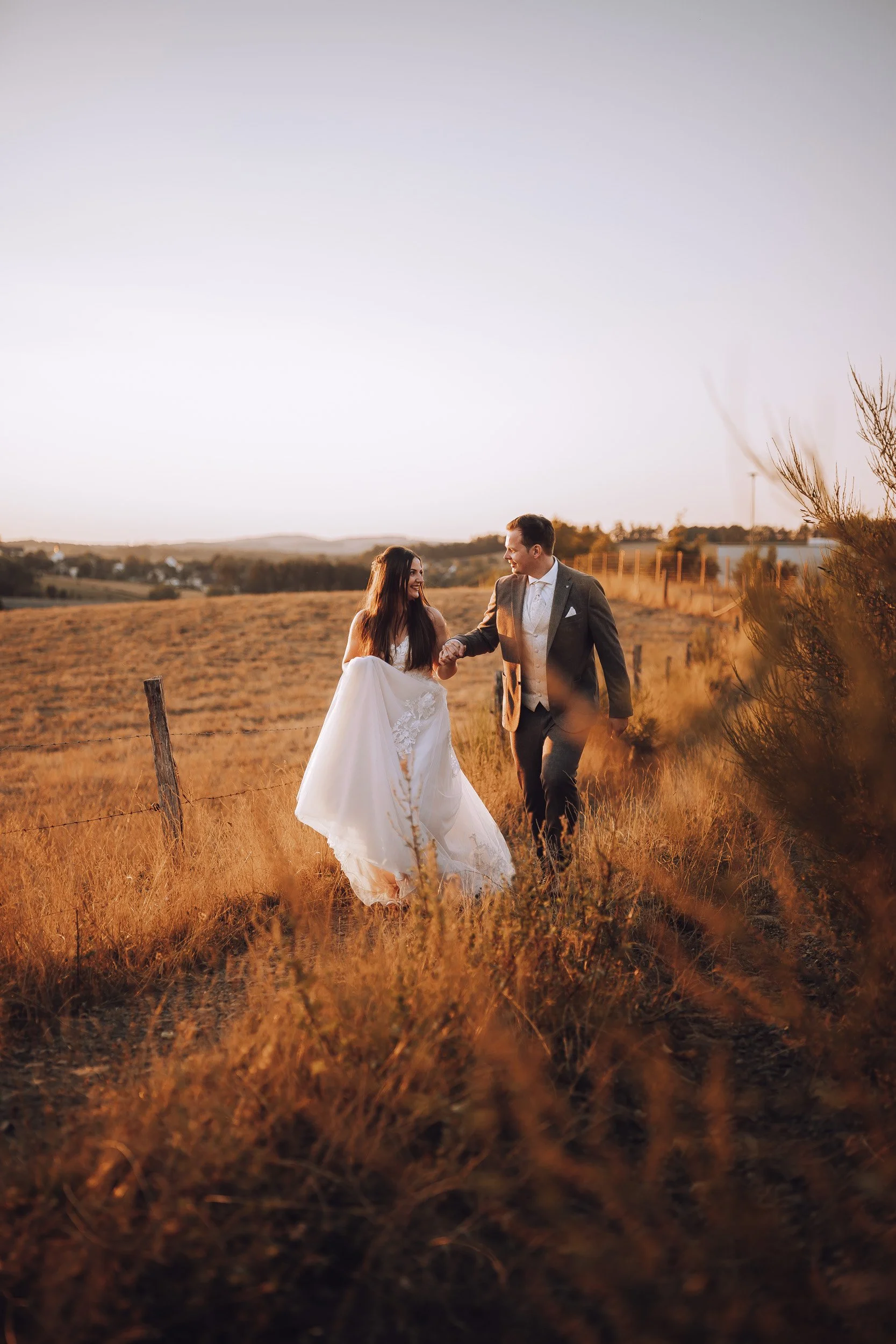 Hochzeit Gummersbach| Brautpaarshooting | Sonnenuntergang | Fabian Dick Hochzeitsfotograf & Videograf