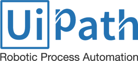 UiPath logo with the text "Robotic Process Automation" underneath.