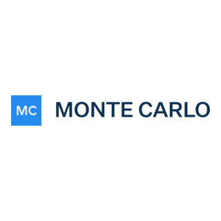 Monte Carlo logo with blue and black text and a small blue square with 'MC' inside.