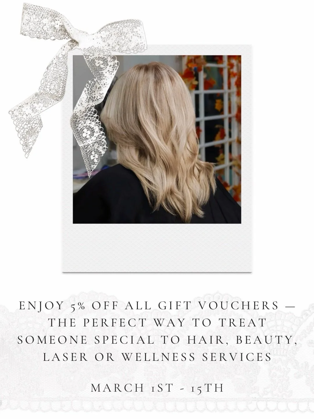 Spring is in the air and we&rsquo;re celebrating with a little extra beauty 💐

This March we&rsquo;re celebrating our clients, enjoy these limited-time ONE salon offers, take a look through the post to see what we have planned 🩷

📅 Available March