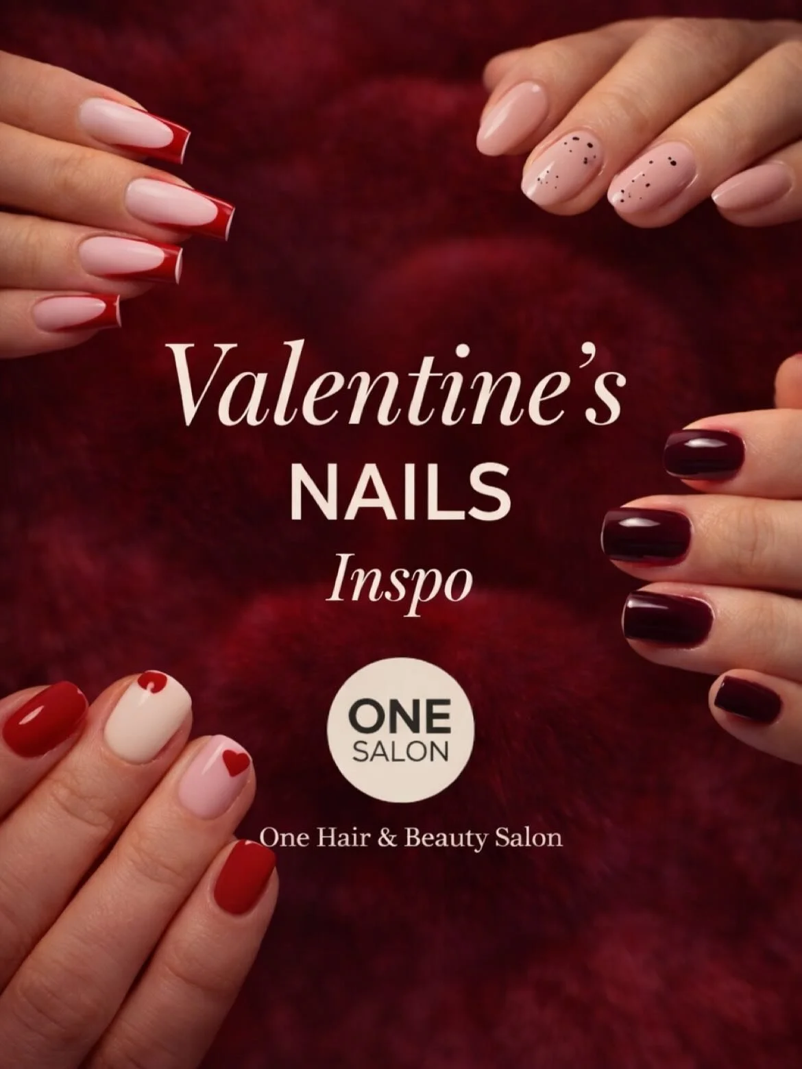 Start getting ready for Valentines with One Beauty now 💌✨

#nails #manicure #valentines