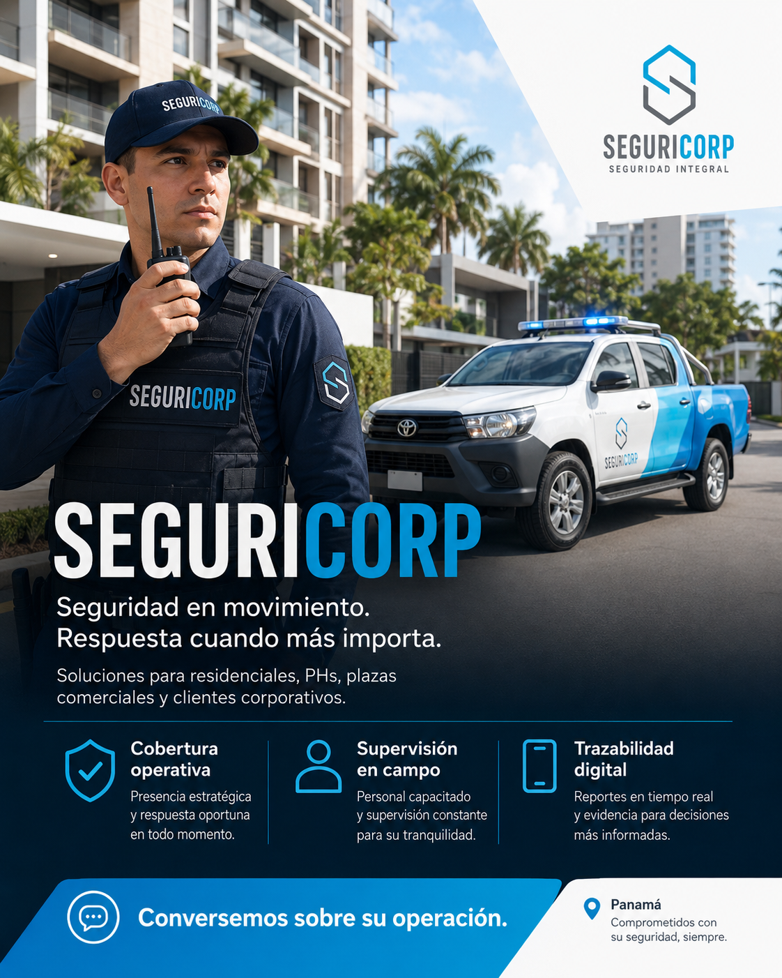 “Contratamos a SEGURICORP durante la fase de construcción y su apoyo fue clave para evitar incidentes y controlar el ingreso de personal y proveedores. Un servicio serio y bien estructurado.”