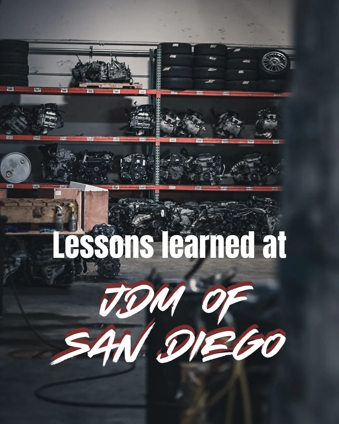 Ever wondered what thousands of horsepower looks like&hellip; before it hits the street? 👀

Inside the engine rows at JDM of San Diego &mdash; where builds actually begin. No filters, no fluff&hellip; just crates, metal, and potential waiting to be 