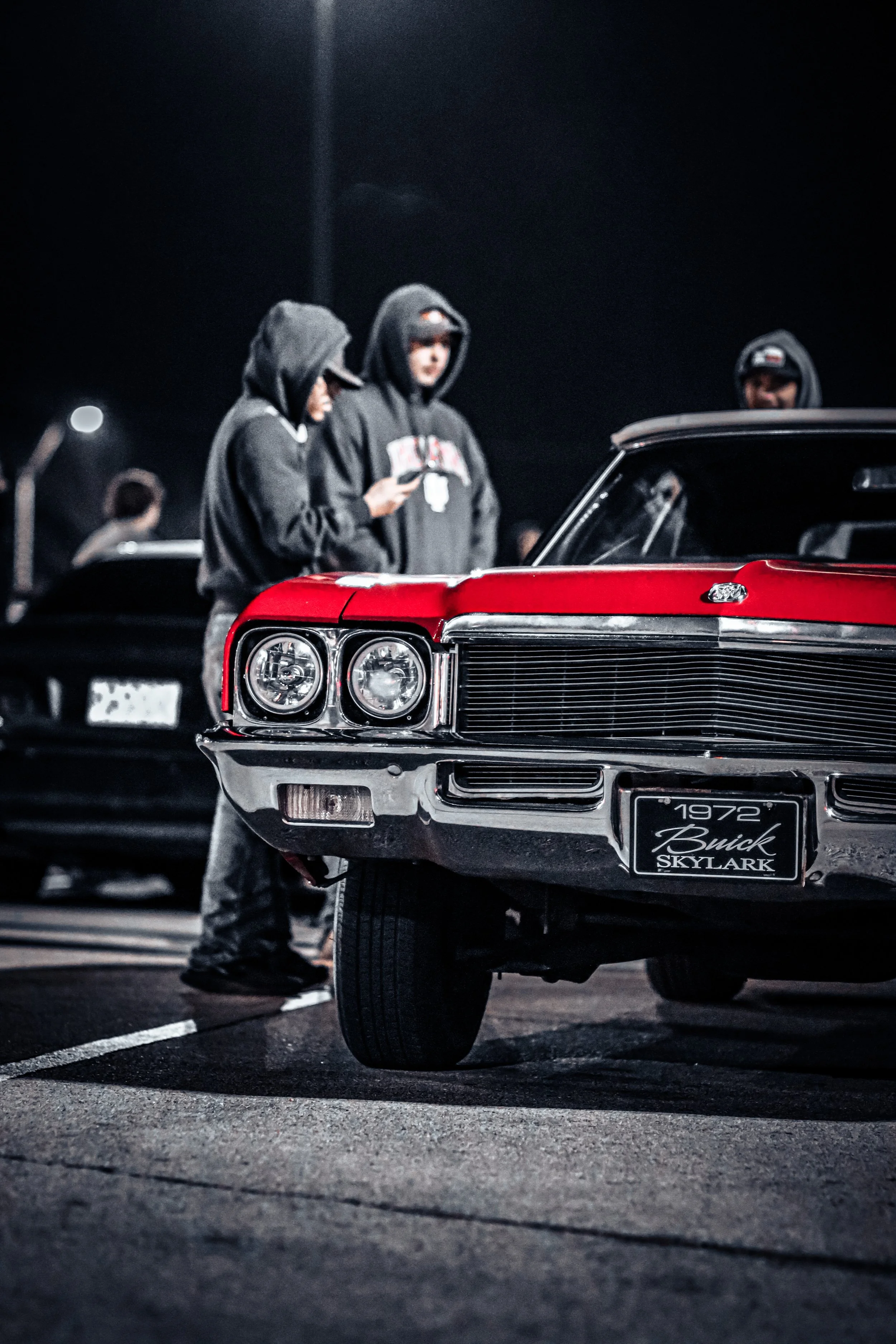 Geometric drawing of an outline square with sections divided by vertical, horizontal, and diagonal lines.