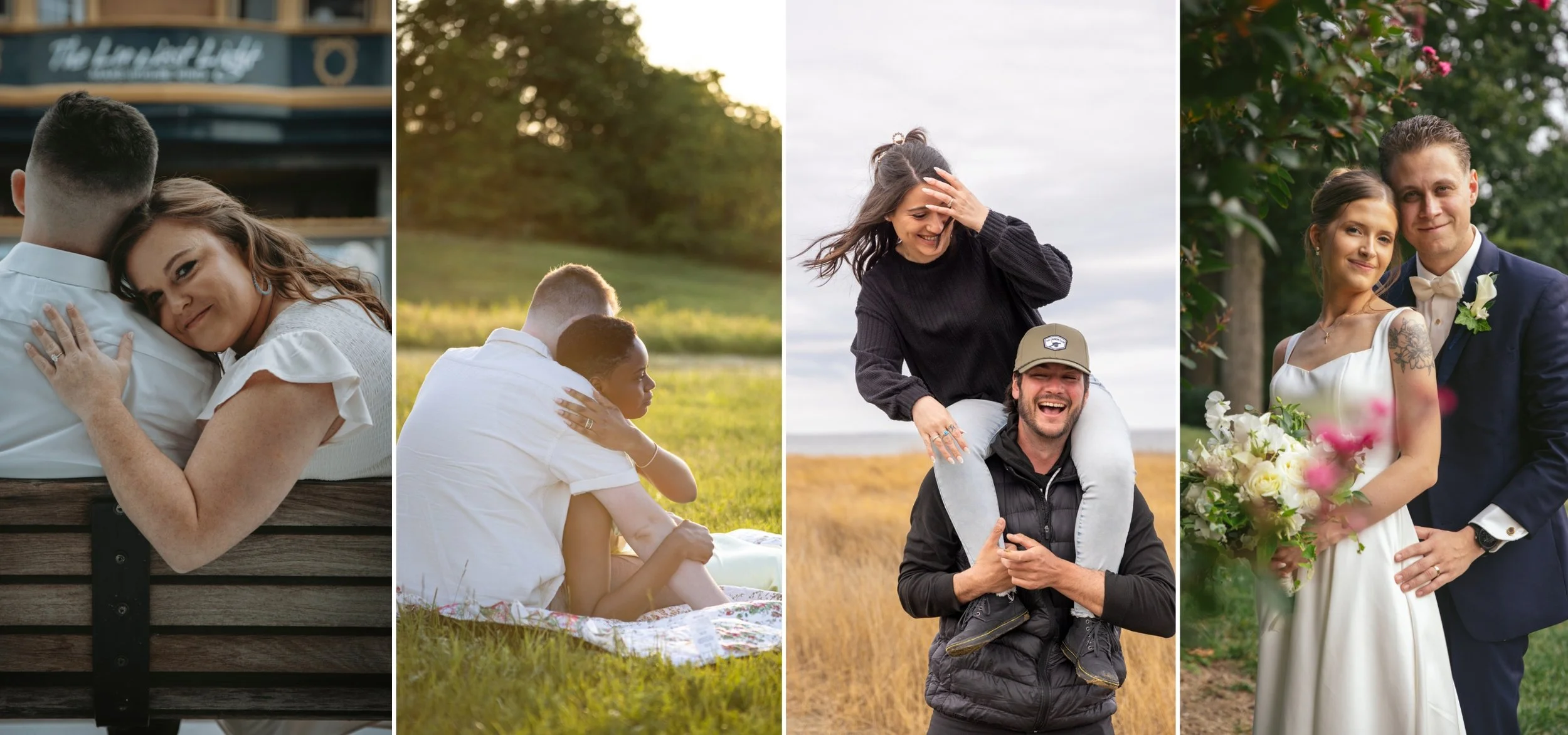 Candid wedding photography capturing emotional moment between newlyweds