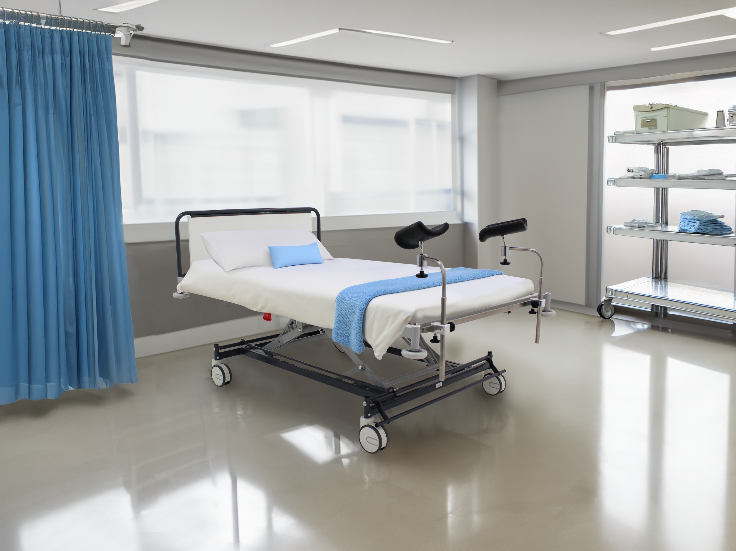 The Nova Maternity Bed delivers comfort, flexibility and clinical support throughout labour, birth and recovery, helping create a positive experience for families and care teams.