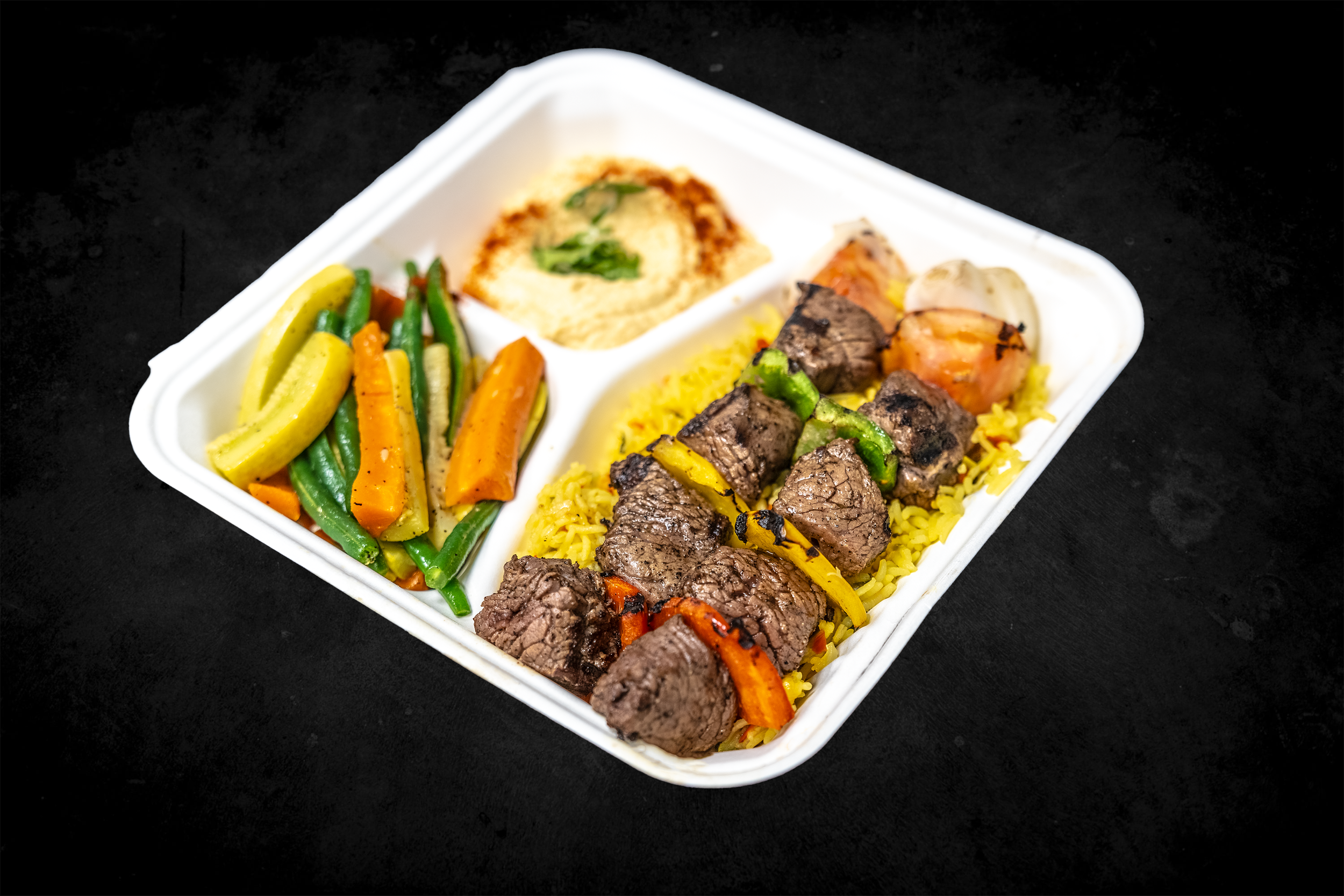 Beef Kabob Platter