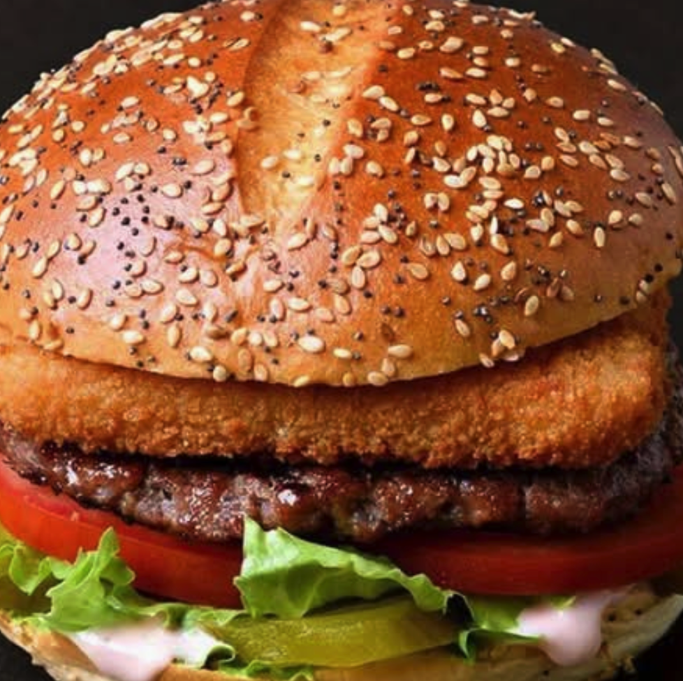 Famous Spiel Mozzarella Burger