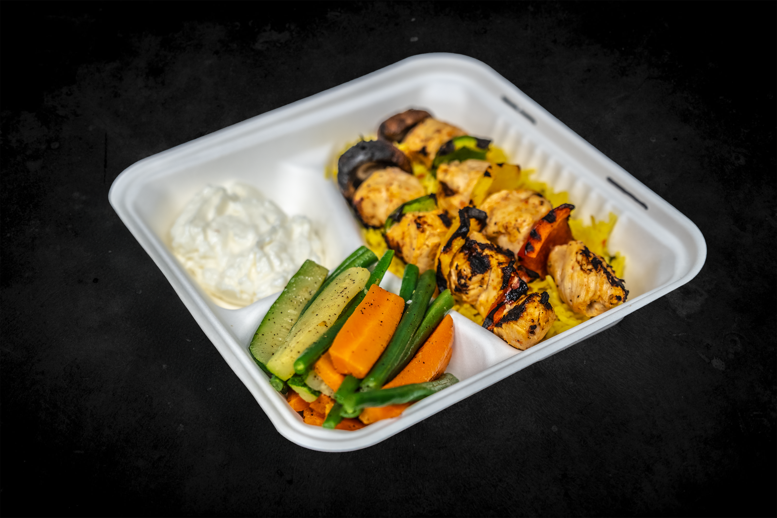Chicken Kabob Platter