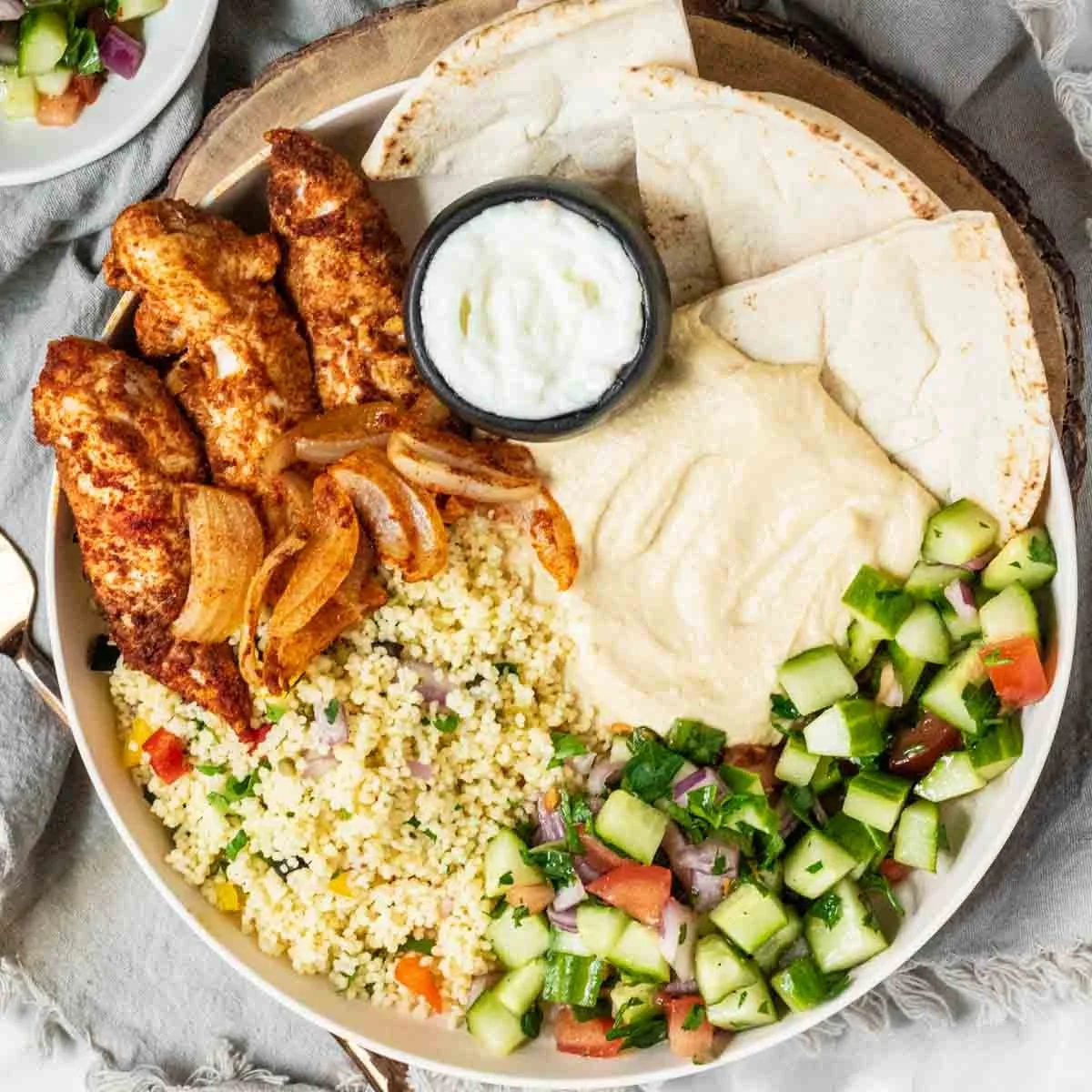 Shawarma Chicken Platter