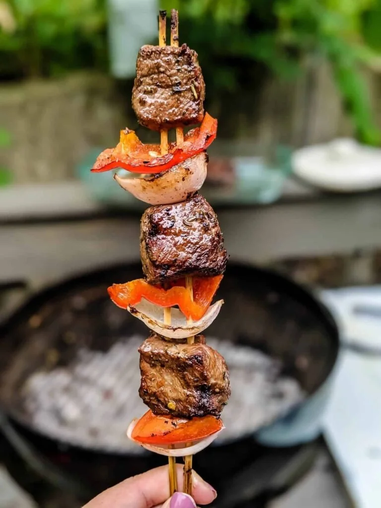 Beef Kabob Skewer