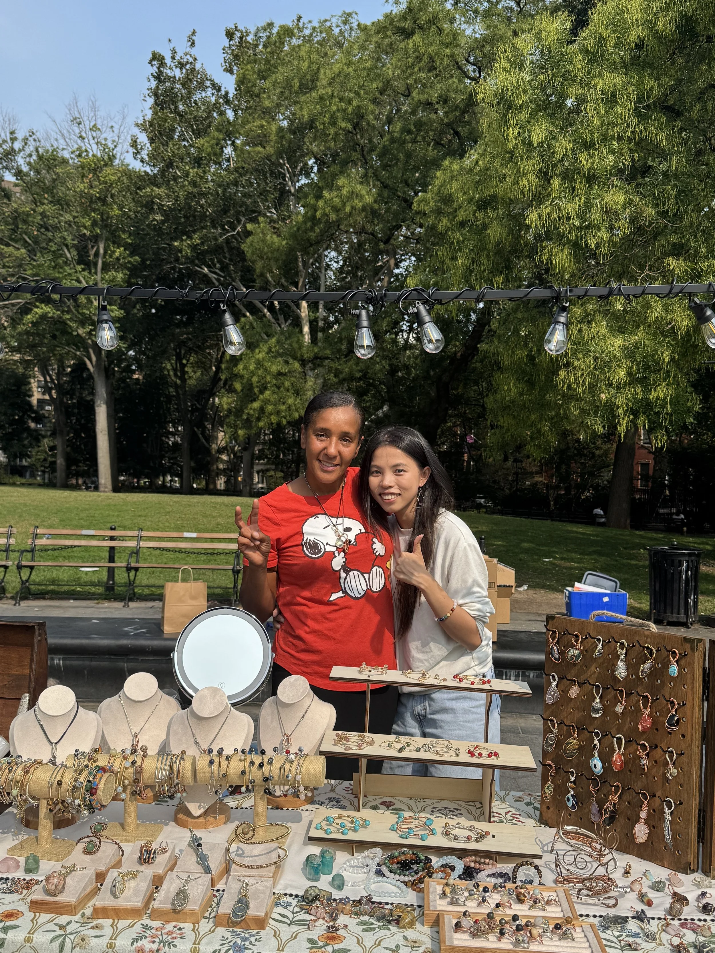 A Fearless mother—She carries the world, just to light up her daughter. 