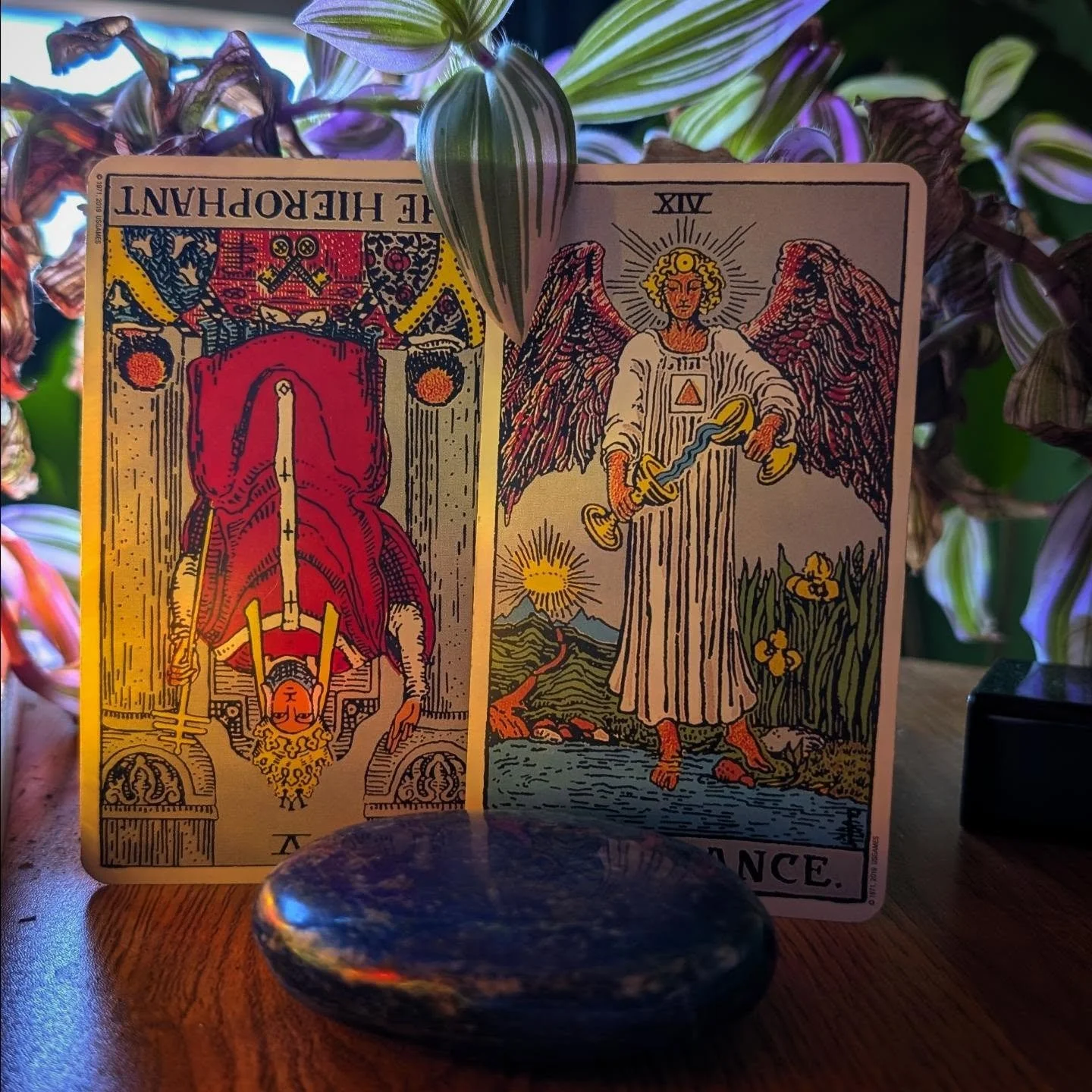 🔓⚖️

Breaking free from rigid traditions and rules to find your balanced, patient, and authentic path 🙌☺️

#theheirophant #temperance #weeklytarotdraw