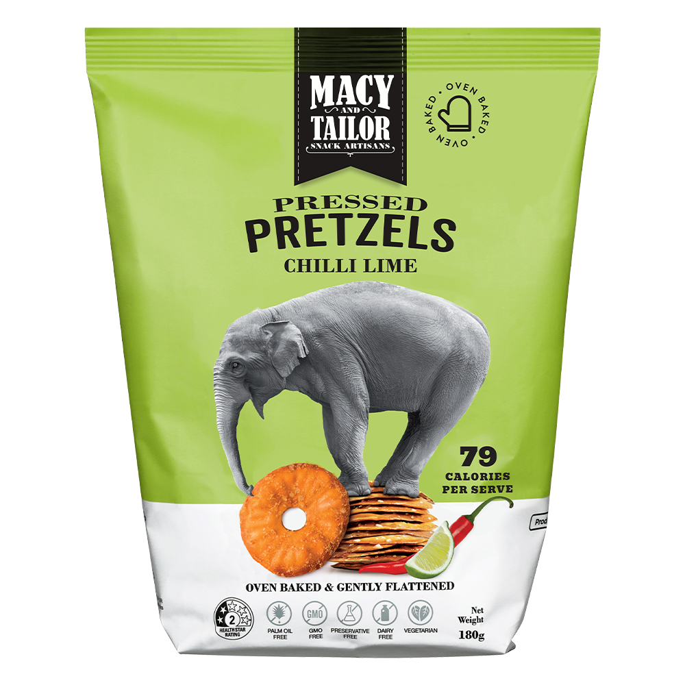 Pressed Pretzels - Chilli Lime