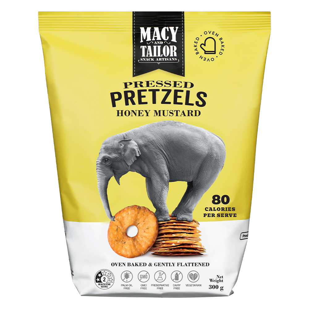 Pressed Pretzels - Honey Mustard
