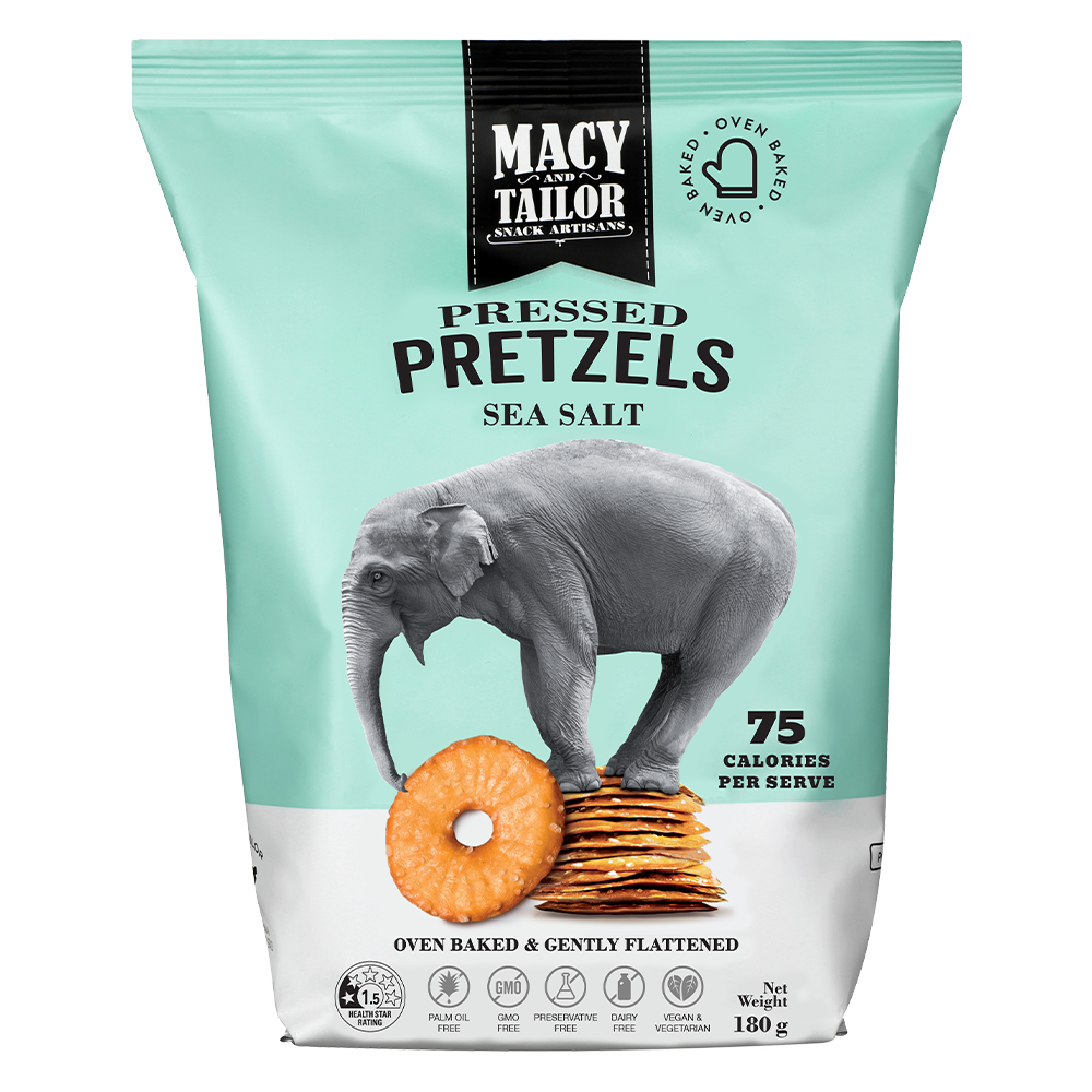 Pressed Pretzels - Sea Salt