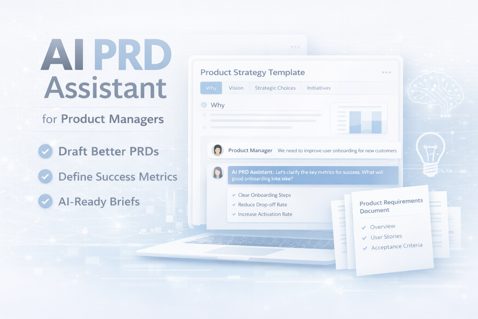 AI PRD Assistant for Product Managers (Custom GPT Tool)