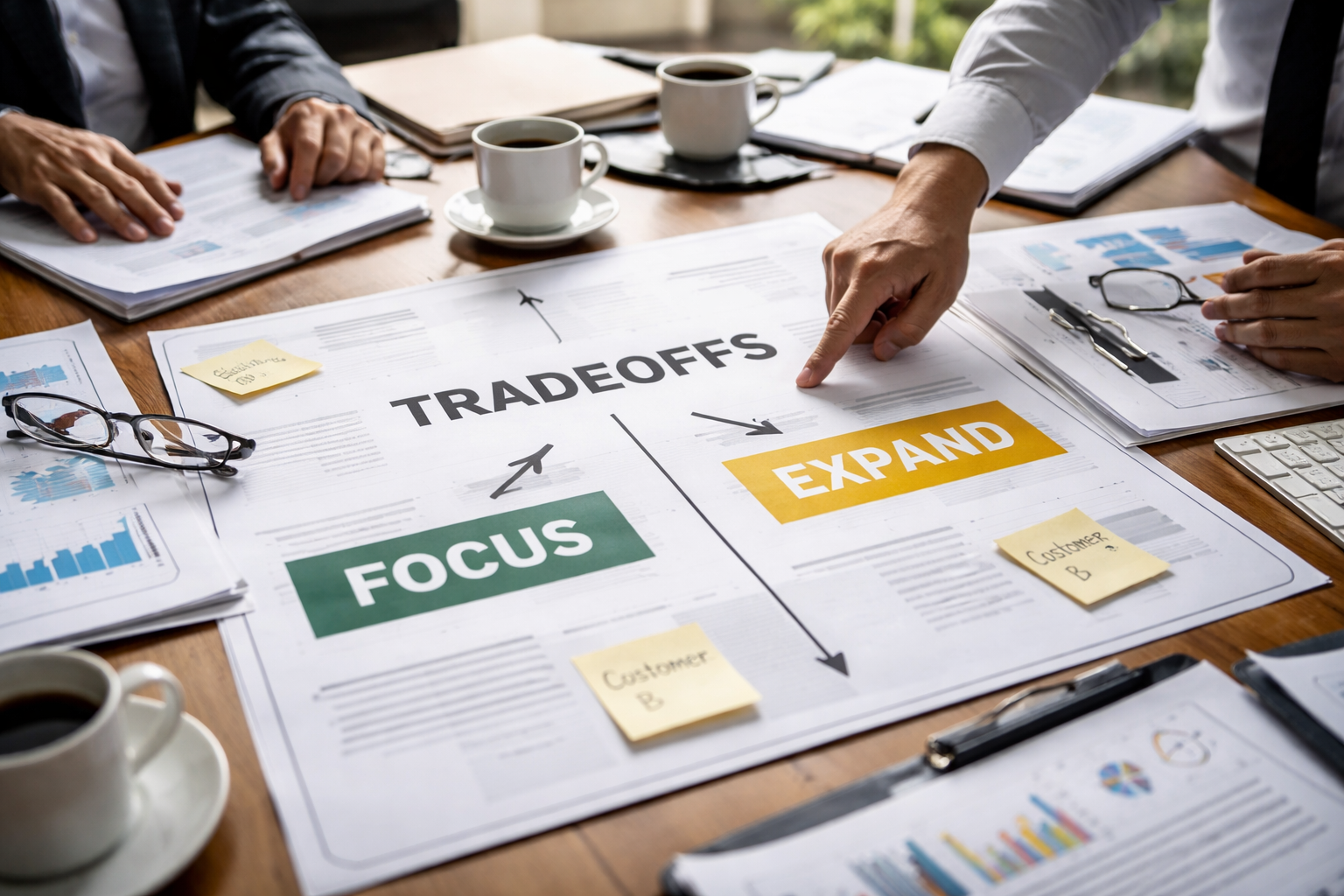 The hidden cost of alignment when product trams avoid tradeoffs