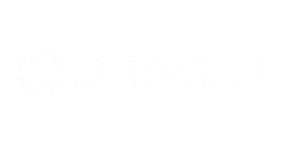 Houston's first Democratic mayoral candidate logo with a speech bubble icon.