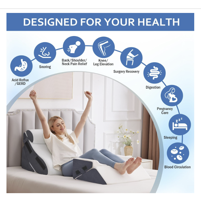 Adjustable Breast Augmentation and Facelift Sleeping Pillows