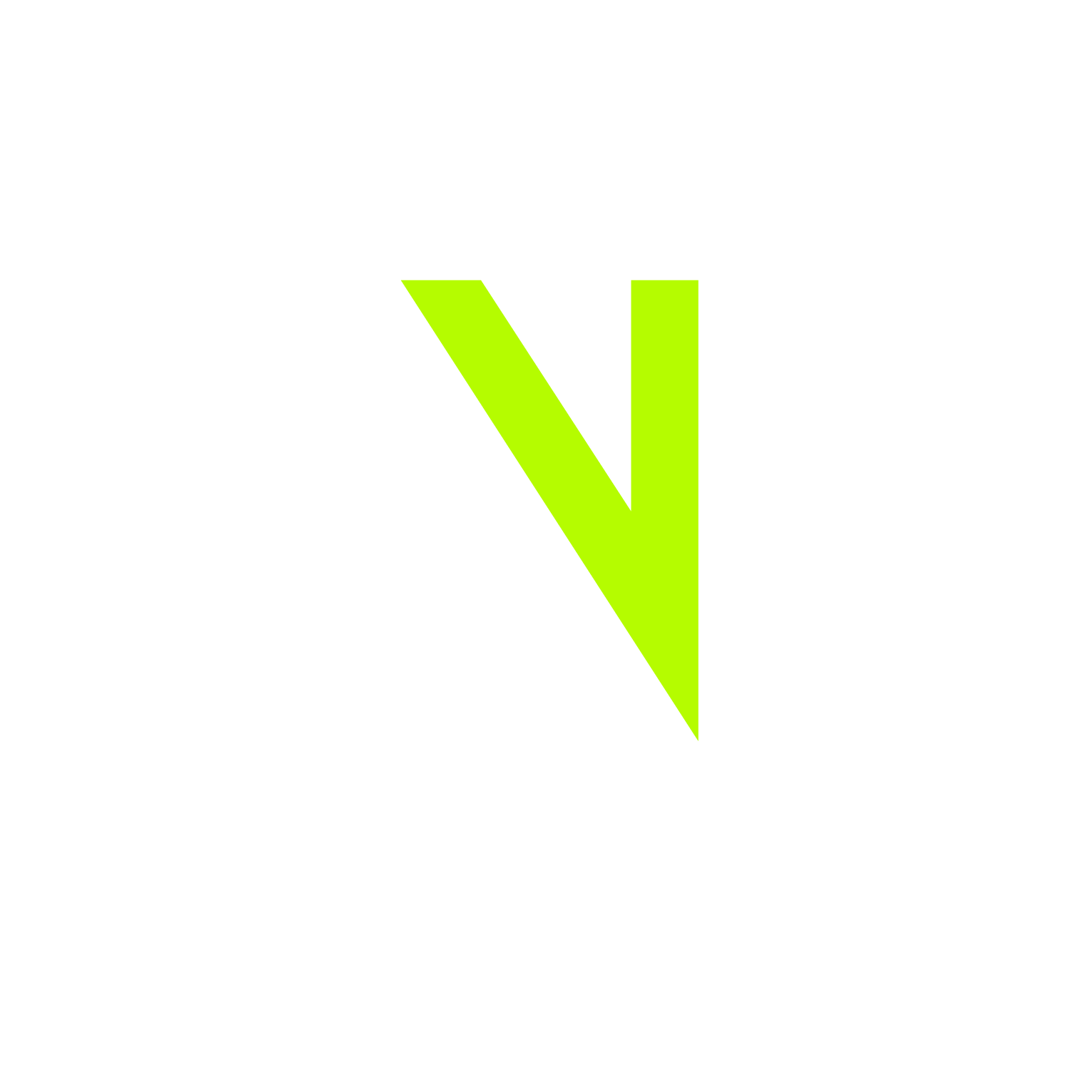 A geometric brand mark "AV" for Advend. With "Monetizing Foot Traffic Twice" in a circle around it.
