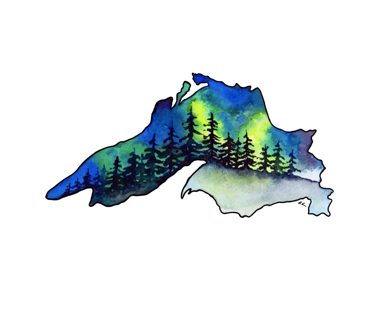 Lake Superior Aurora