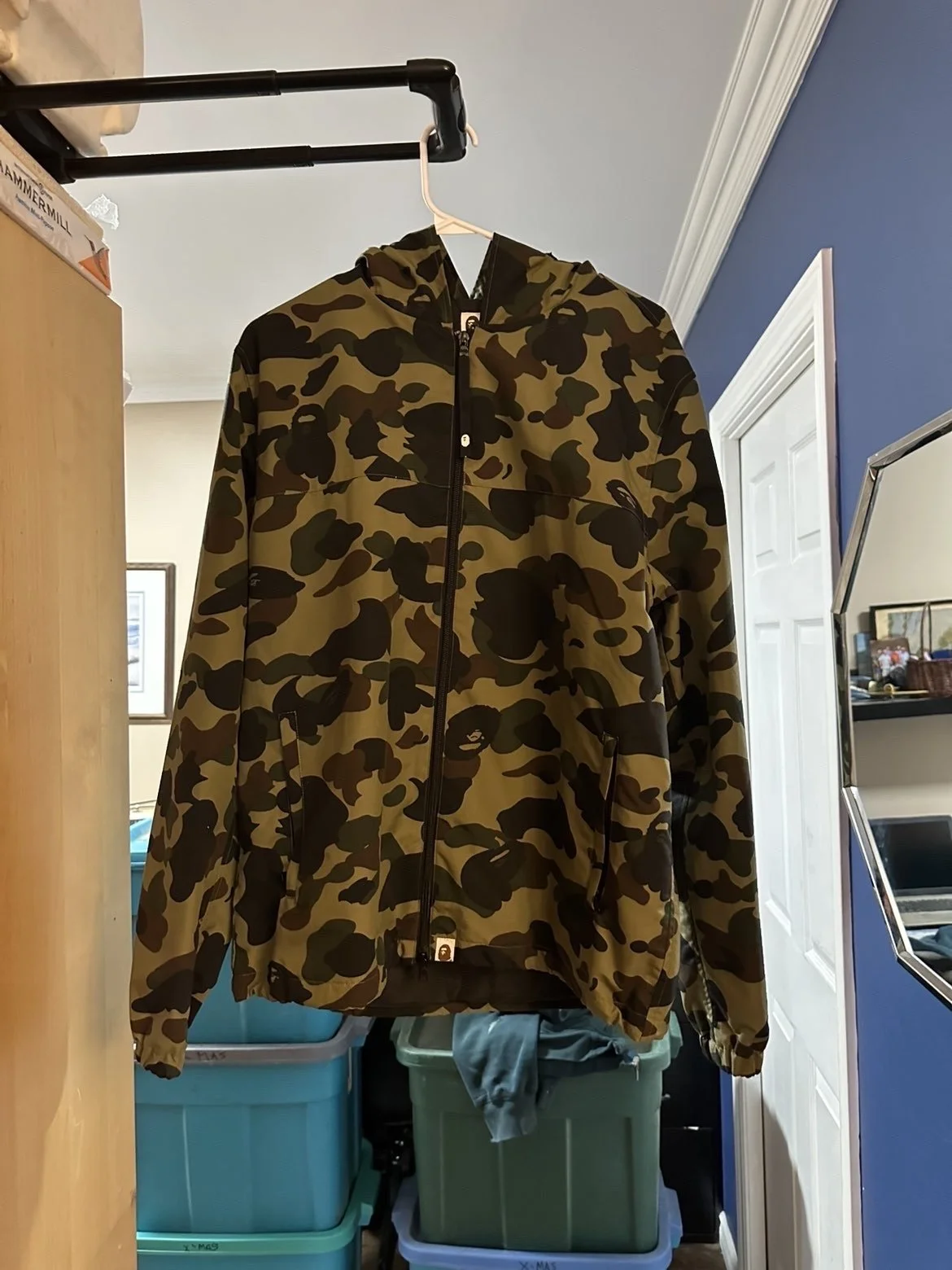 BAPE 1st Camo Shark Hoodie Jacket
