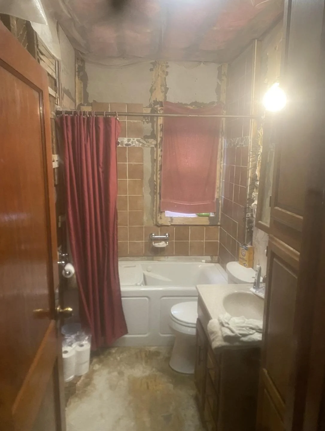 Before the Bathroom Remodel